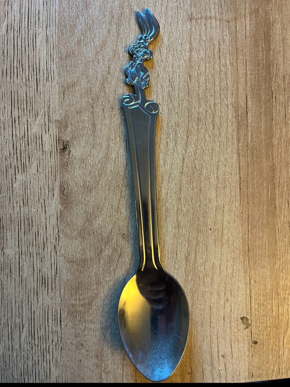 Vintage Nestle Quik Bunny Rabbit Stainless Steel Spoon 6.5" Quick NesQuik